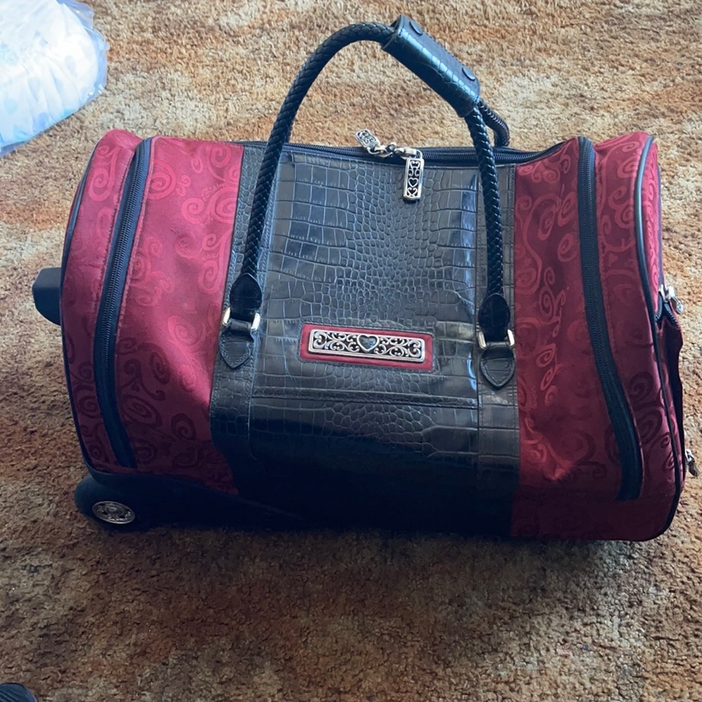 Brighton rolling duffle bag